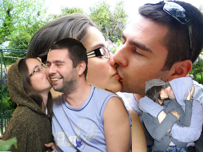 Primul colaj facut de mine in Photoshop