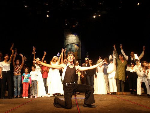 “Sluga la doi stapani” la Teatru Masca – interactiune!