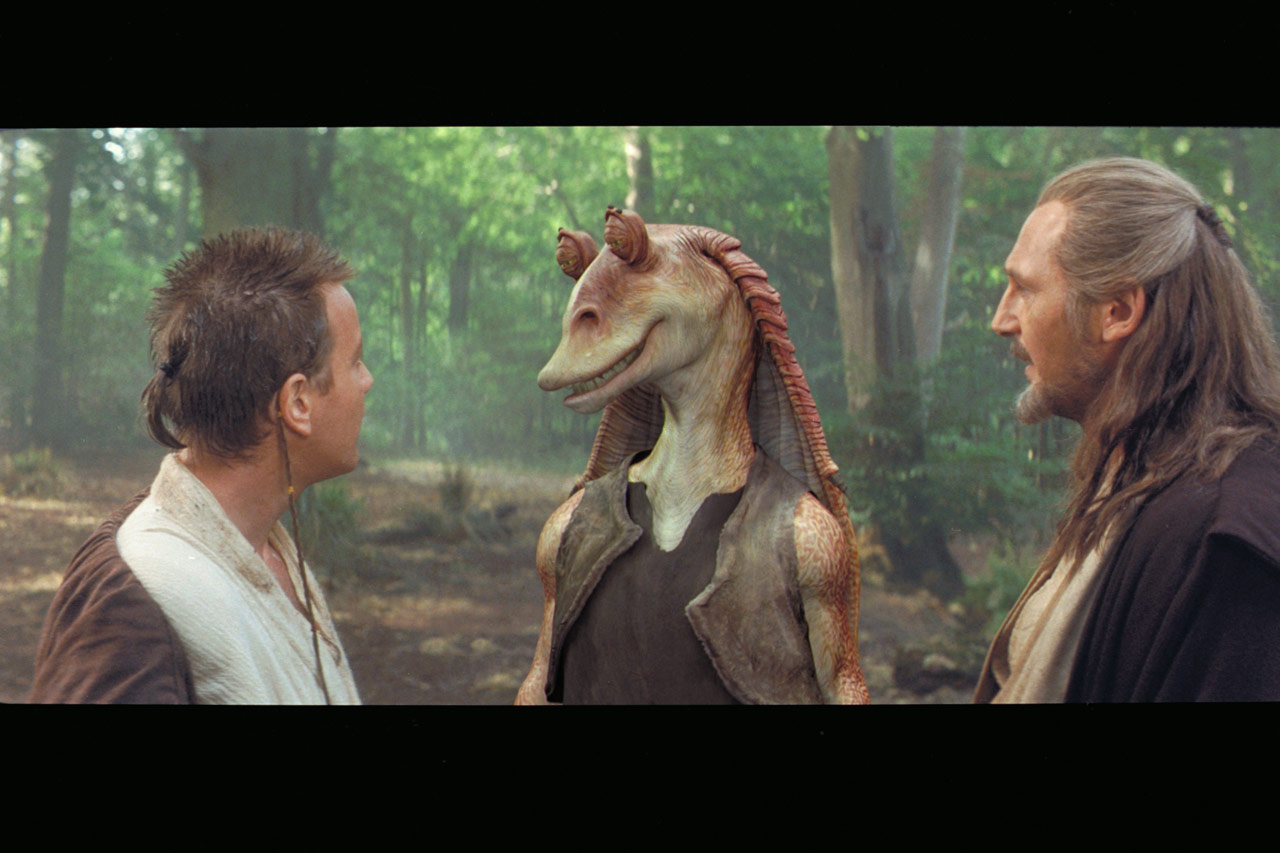 Despre Jar Jar din Stars Wars 3D Episodul 1