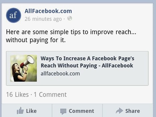 Facebook: Avem buton de Share pe mobile!