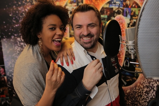 Horia Brenciu si Julie Mayaya, in duet