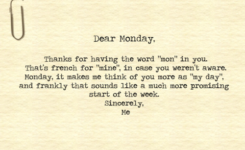dear-monday