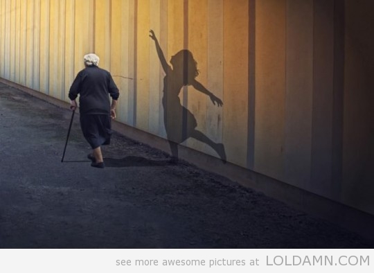 The-soul-inside-old-lady-walking-dancing-girl-shadow-540x394