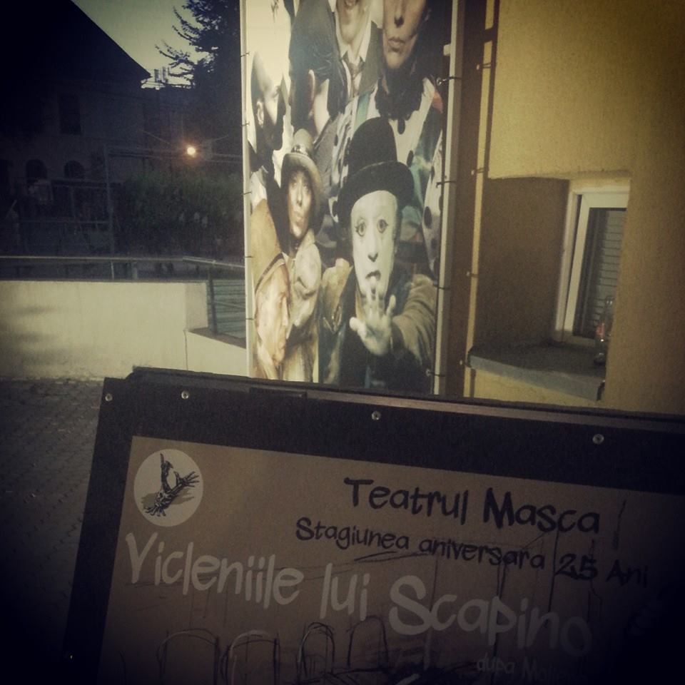 “Vicleniile lui Scapino” si #ziuabloggerilor la Masca
