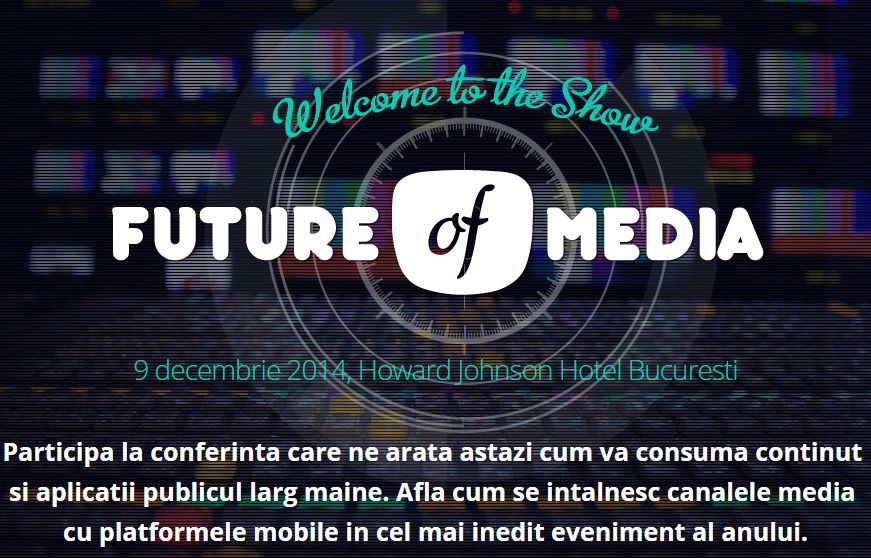 Blogger Ambasador la “Future of Media”