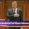 Klaus Iohannis: „Trebuie sa ne apucam de treaba!”