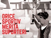 Orice sportiv merita suporteri!