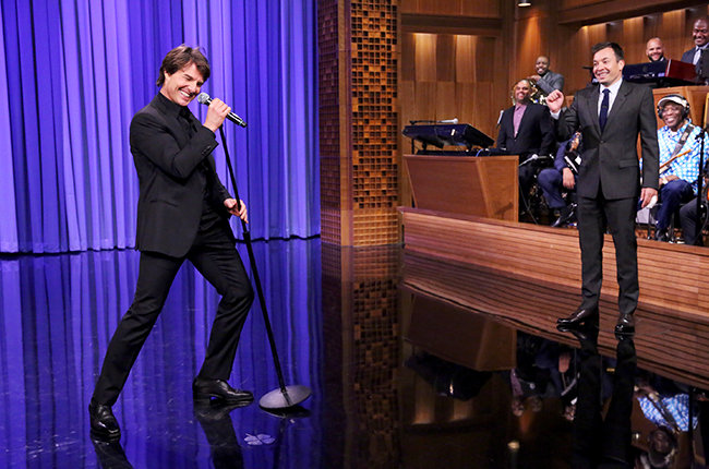 Tom Cruise, Jimmy Fallon si cel mai tare „Epic Lip Sync Battle”