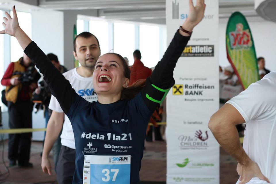 SkyRun 2016 sau cum ajungi la etajul 34 fără lift