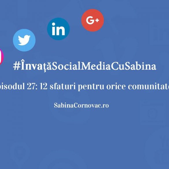12 sfaturi pentru orice comunitate