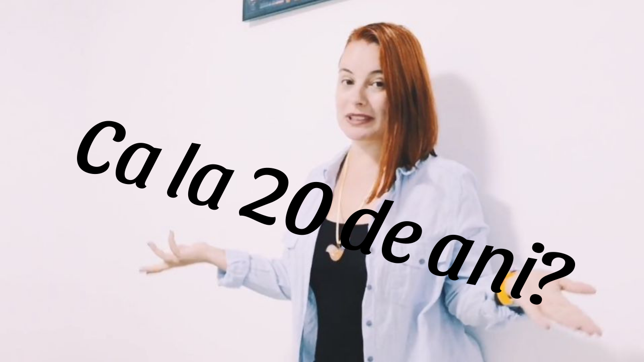 Nu mai ai 20 de ani 😂