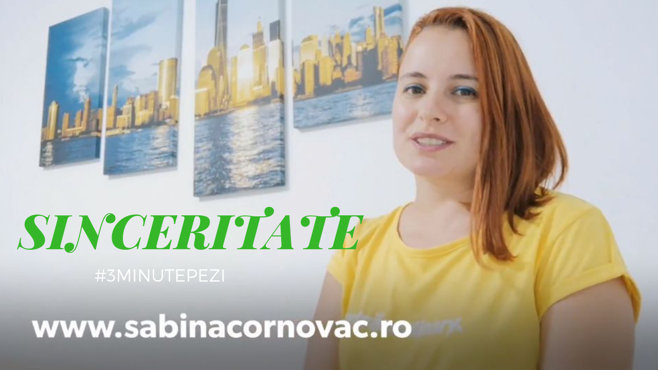 Sinceritatea e la baza oricărei relații