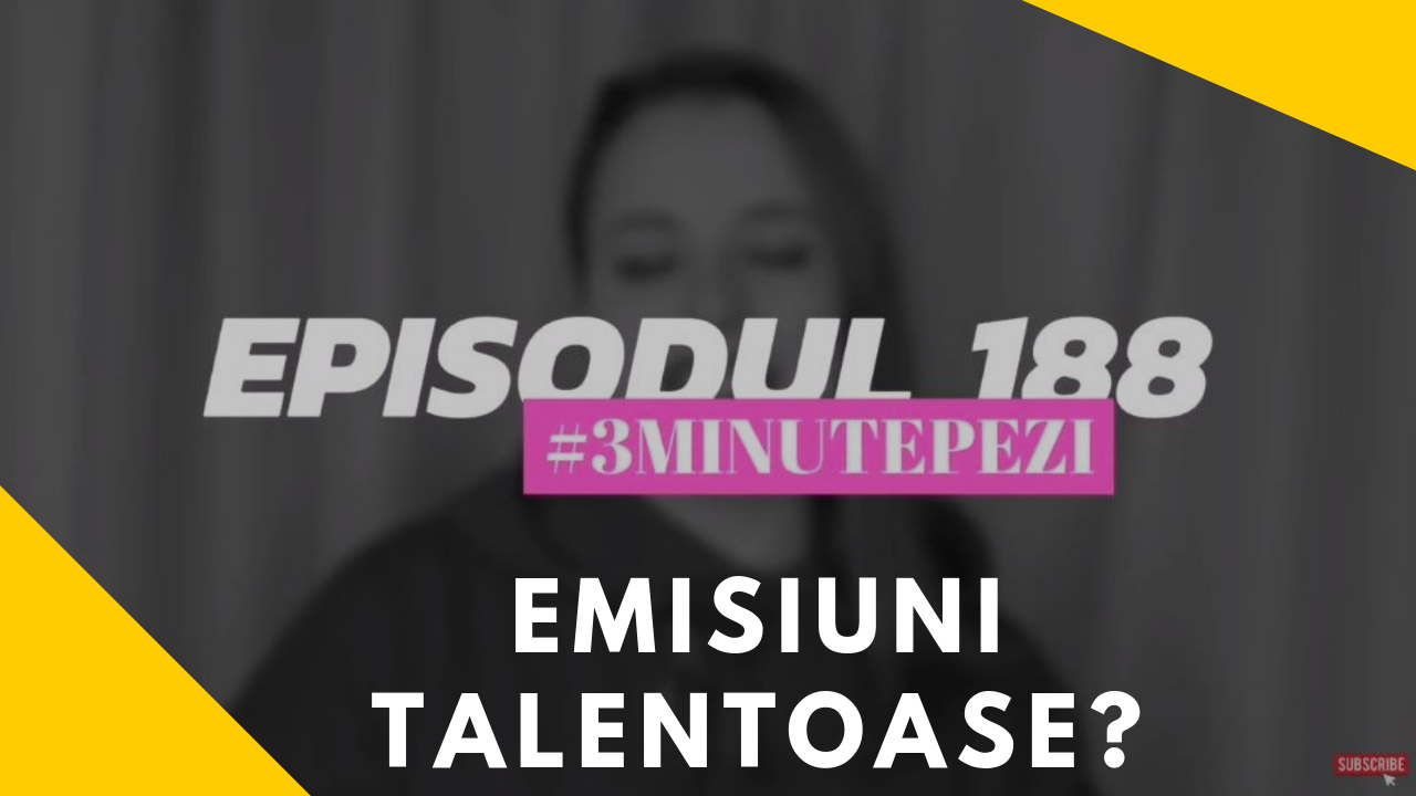 Te uiți la emisiuni de talent?