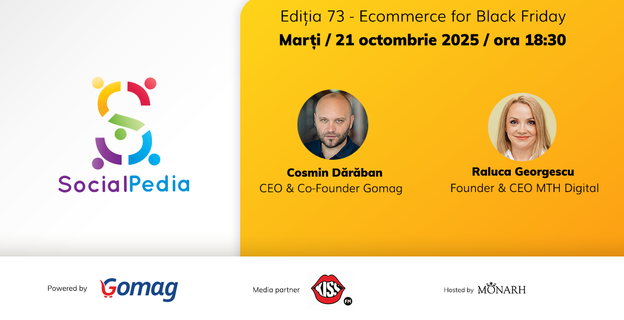 Hai la SocialPedia 73 – eCommerce for Black Friday